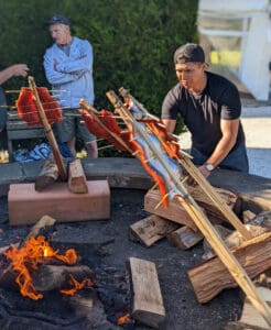Quinault Tribe salmon bake