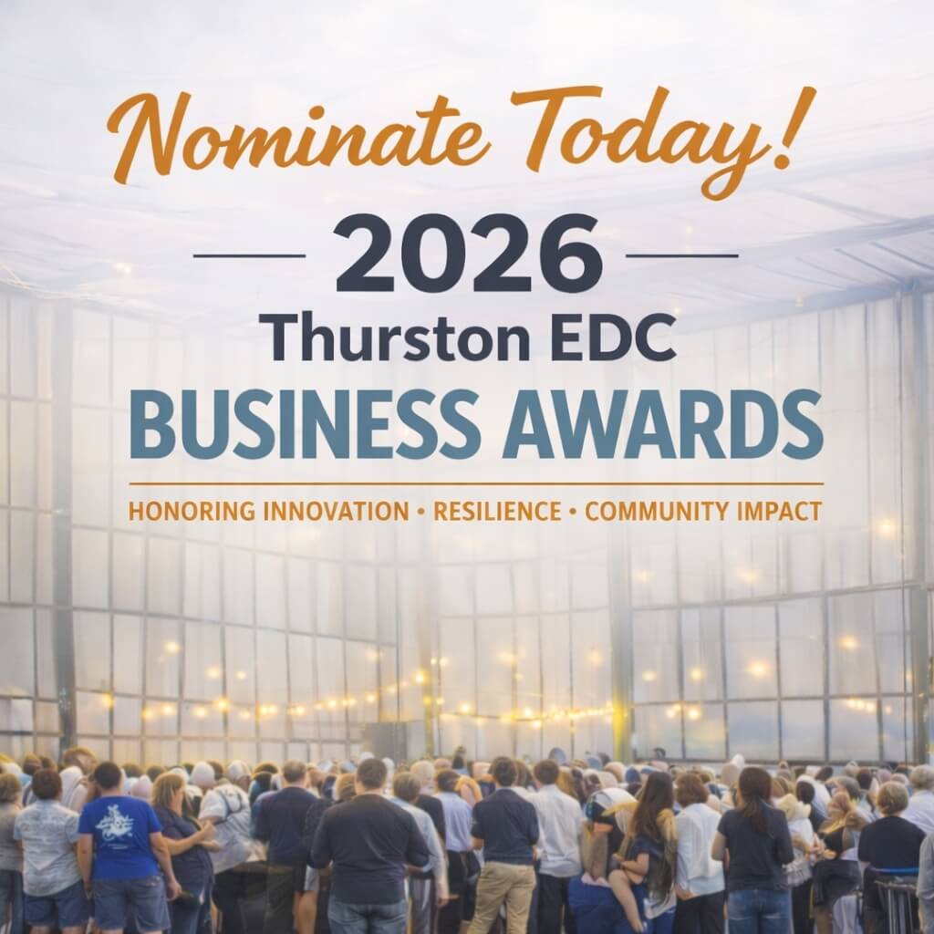 Nominate Today 2026 Thurston EDC Business Awards